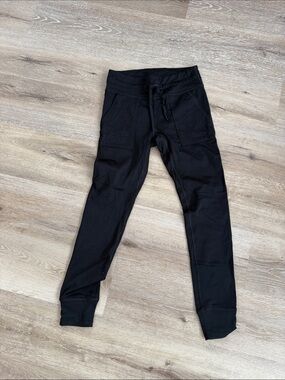 aerie Black Women's Jogger Leggings with Drawstring
